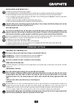 Предварительный просмотр 13 страницы Graphite 59G022 Instruction Manual