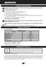 Предварительный просмотр 14 страницы Graphite 59G022 Instruction Manual