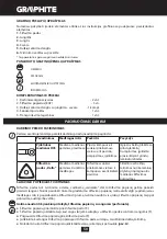 Preview for 50 page of Graphite 59G022 Instruction Manual