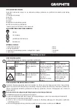 Preview for 71 page of Graphite 59G022 Instruction Manual