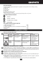 Preview for 75 page of Graphite 59G022 Instruction Manual