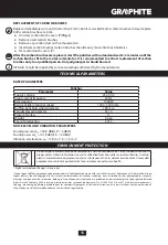 Предварительный просмотр 15 страницы Graphite 59G243 Instruction Manual