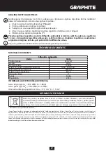 Предварительный просмотр 57 страницы Graphite 59G243 Instruction Manual