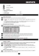 Preview for 37 page of Graphite 59G401 Instruction Manual