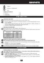 Preview for 63 page of Graphite 59G401 Instruction Manual