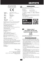 Preview for 7 page of Graphite 59G449 Manual