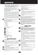 Preview for 8 page of Graphite 59G449 Manual