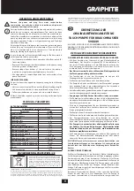 Preview for 9 page of Graphite 59G449 Manual