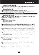 Preview for 15 page of Graphite 59G680 Instruction Manual