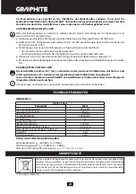 Preview for 22 page of Graphite 59G680 Instruction Manual