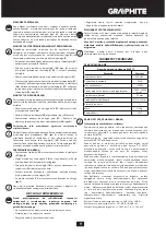 Preview for 9 page of Graphite 59G717 Original Instructions Manual