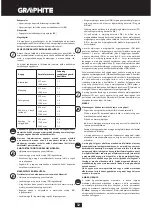 Preview for 32 page of Graphite 59G717 Original Instructions Manual