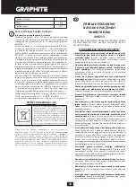 Preview for 38 page of Graphite 59G717 Original Instructions Manual