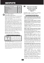 Preview for 42 page of Graphite 59G717 Original Instructions Manual