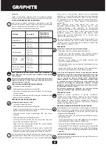 Preview for 62 page of Graphite 59G717 Original Instructions Manual