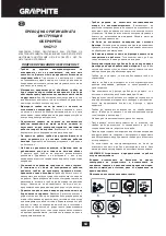 Preview for 64 page of Graphite 59G717 Original Instructions Manual