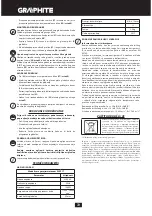 Preview for 72 page of Graphite 59G717 Original Instructions Manual