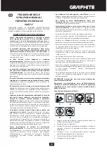 Preview for 87 page of Graphite 59G717 Original Instructions Manual