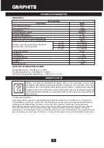 Предварительный просмотр 36 страницы Graphite 59G806 Instruction Manual