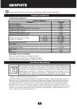 Предварительный просмотр 56 страницы Graphite 59G806 Instruction Manual