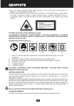 Предварительный просмотр 58 страницы Graphite 59G806 Instruction Manual