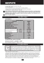 Предварительный просмотр 74 страницы Graphite 59G806 Instruction Manual