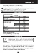 Предварительный просмотр 119 страницы Graphite 59G806 Instruction Manual