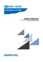 GRAPHTEC CE3000-120 User Manual preview