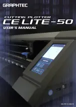 GRAPHTEC CELITE-50 User Manual preview