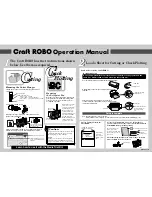 Предварительный просмотр 2 страницы GRAPHTEC Craft ROBO Quick Start Instructions