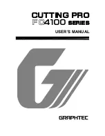 GRAPHTEC Cutting Pro FC4100-100 User Manual preview