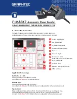 Предварительный просмотр 6 страницы GRAPHTEC F-MARK2 Quick Start Manual