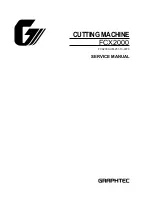 GRAPHTEC FCX2000 SERIES Service Manual preview