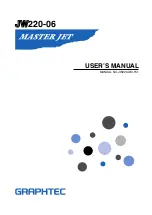 Preview for 1 page of GRAPHTEC JW220-06 User Manual