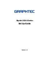 GRAPHTEC SignJet JS310 Series Setup Manual preview