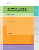 Preview for 1 page of GRASS VALLEY 8910ADA-M - Instruction Manual