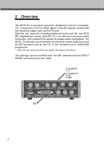 Preview for 14 page of GRASS VALLEY ADVC G1 User Manual