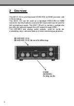 Preview for 14 page of GRASS VALLEY ADVC G3 User Manual