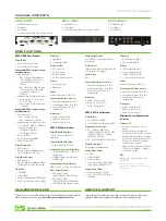 Предварительный просмотр 2 страницы GRASS VALLEY ADVC HD FAMILY Datasheet