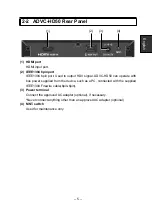 Preview for 9 page of GRASS VALLEY ADVC HD50 User Manual