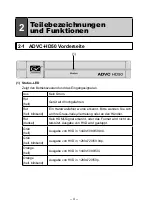 Preview for 44 page of GRASS VALLEY ADVC HD50 User Manual