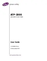 Preview for 1 page of GRASS VALLEY ATP-2000 User Manual