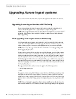 Preview for 18 page of GRASS VALLEY AURORA INGEST - S AND UPGRADE INSTRUCTIONS V7.1 Upgrade Instructions