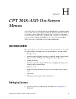 Preview for 43 page of GRASS VALLEY CameraMan CPT-2018 Installation And Operation Manual