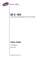 GRASS VALLEY EC 2-100 User Manual preview