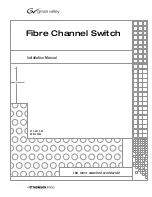 Preview for 1 page of GRASS VALLEY Fibre Channel Switch Installation Manual