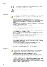 Preview for 4 page of GRASS VALLEY IQMIX25 Series User Manual