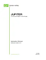 Предварительный просмотр 3 страницы GRASS VALLEY JUPITER CONTROL PANEL L32 - Instruction Manual