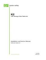 Preview for 3 page of GRASS VALLEY K2 BASECAMP EXPRESS Installation And Service Manual