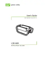 Preview for 1 page of GRASS VALLEY LDK 4425 User Manual